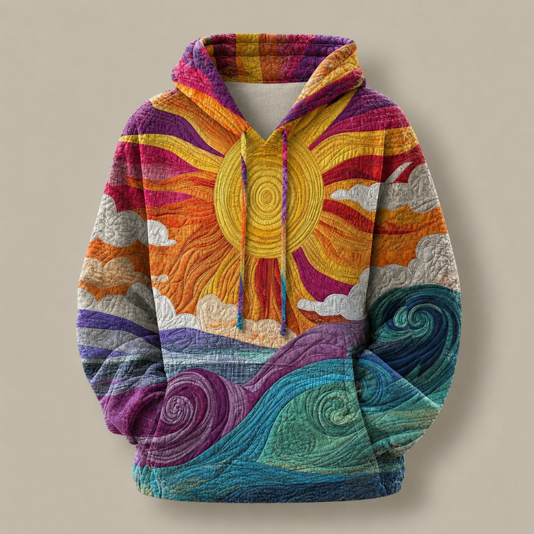 DELACROIX | Hoodie Soleil Marin Margot