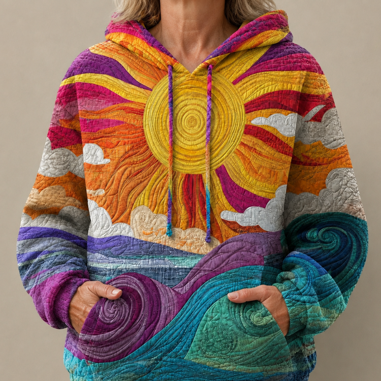 DELACROIX | Hoodie Soleil Marin Margot