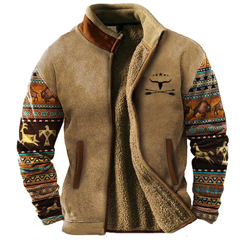 De Wilde | Casual heren fleecejack