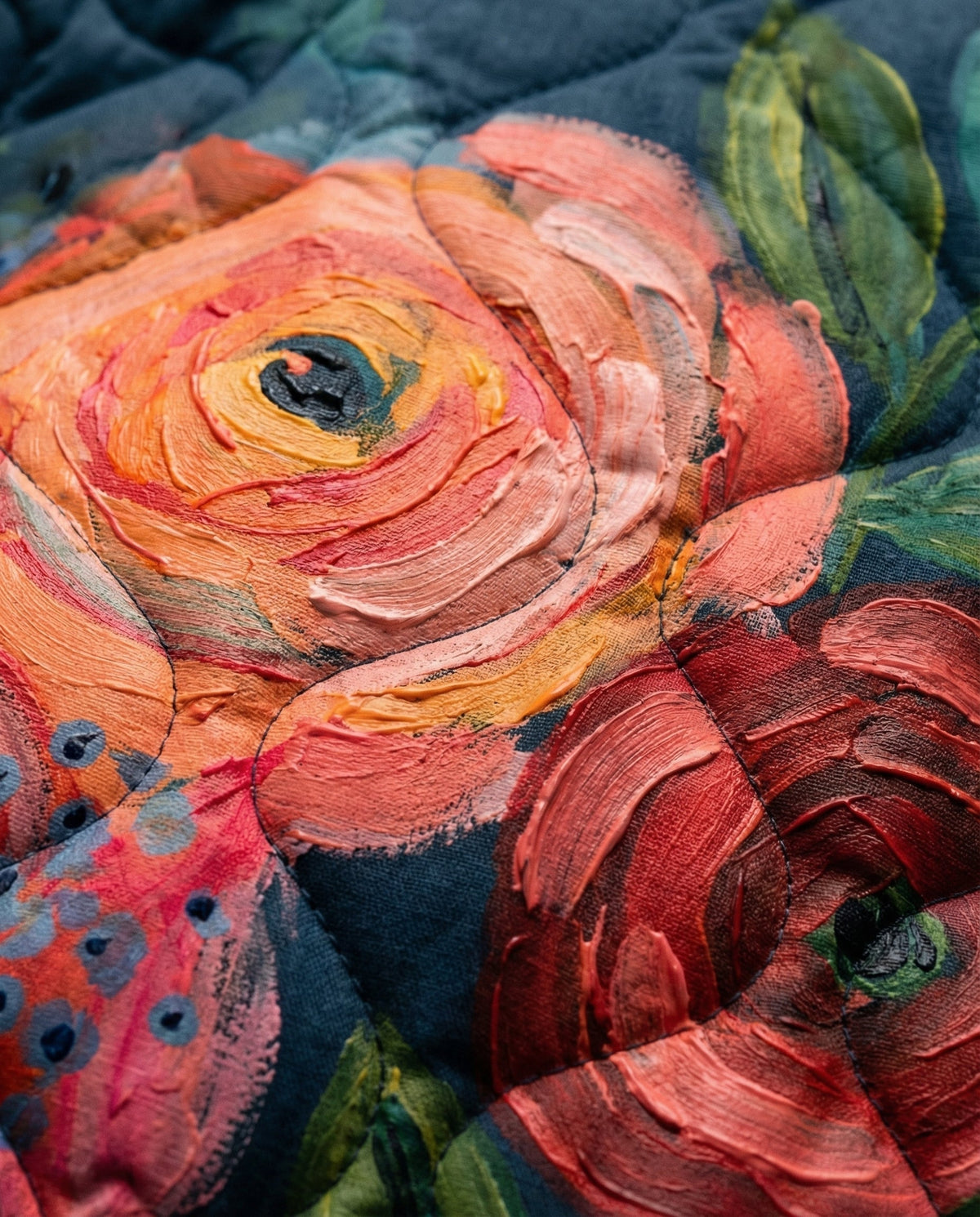 Amaya | Gewatteerde Jas met Bloemenprint