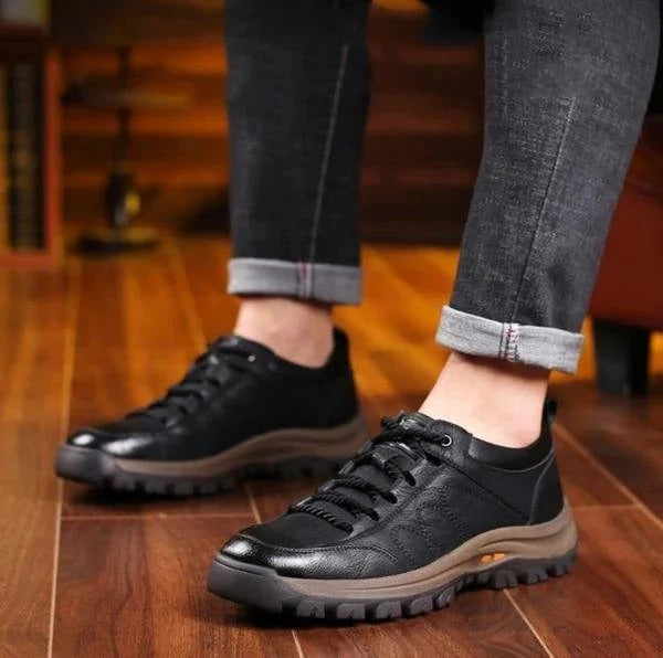 Ennio Waterdichte Leren Wandelschoenen