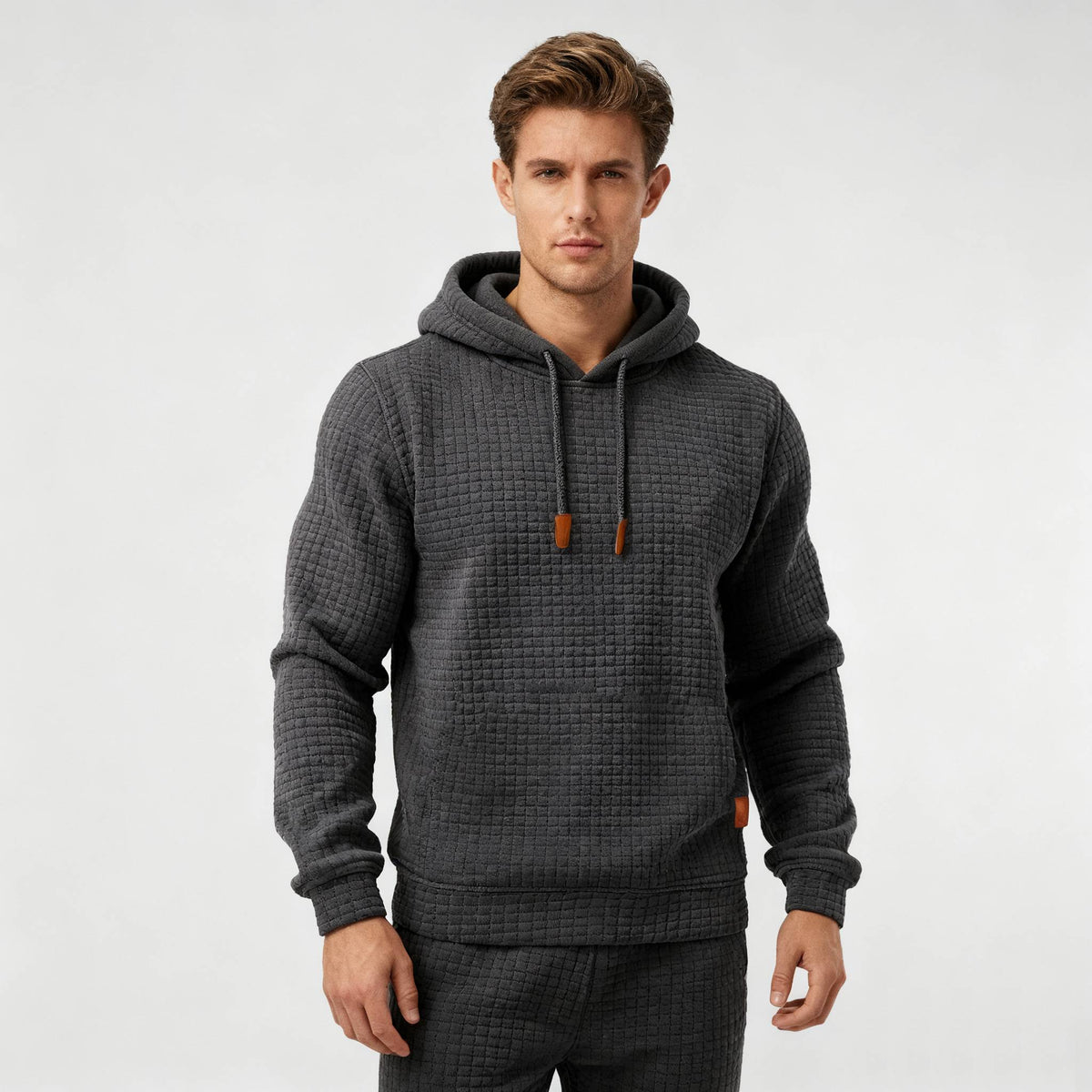 Paris | Premium Mannen Sweater van Gestructureerde Knit