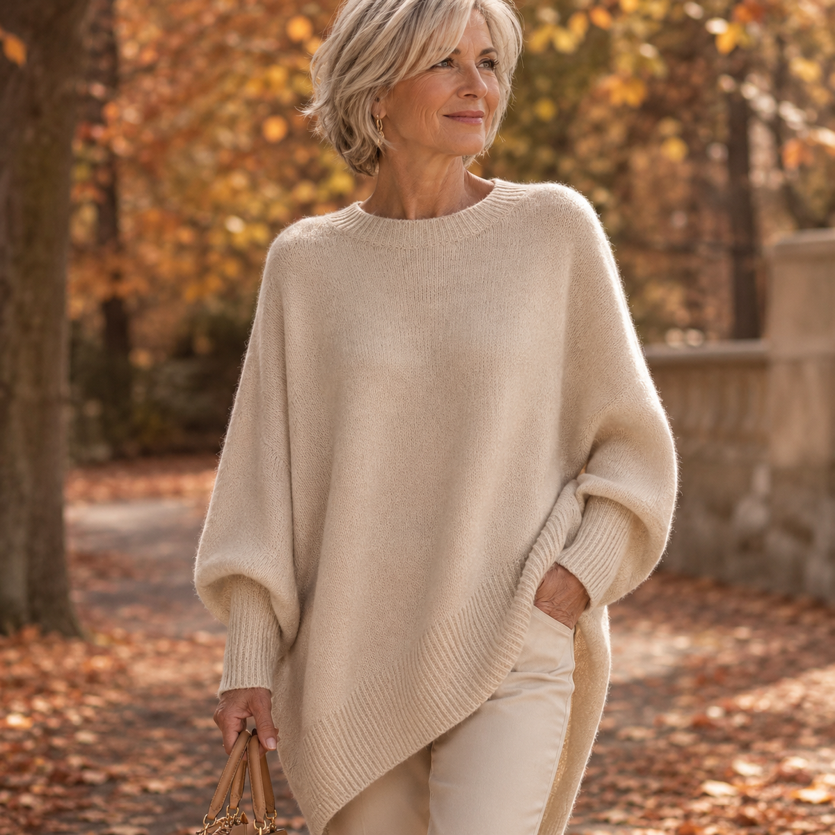 Aveline | Oversized Sweater with a Flowing Cut