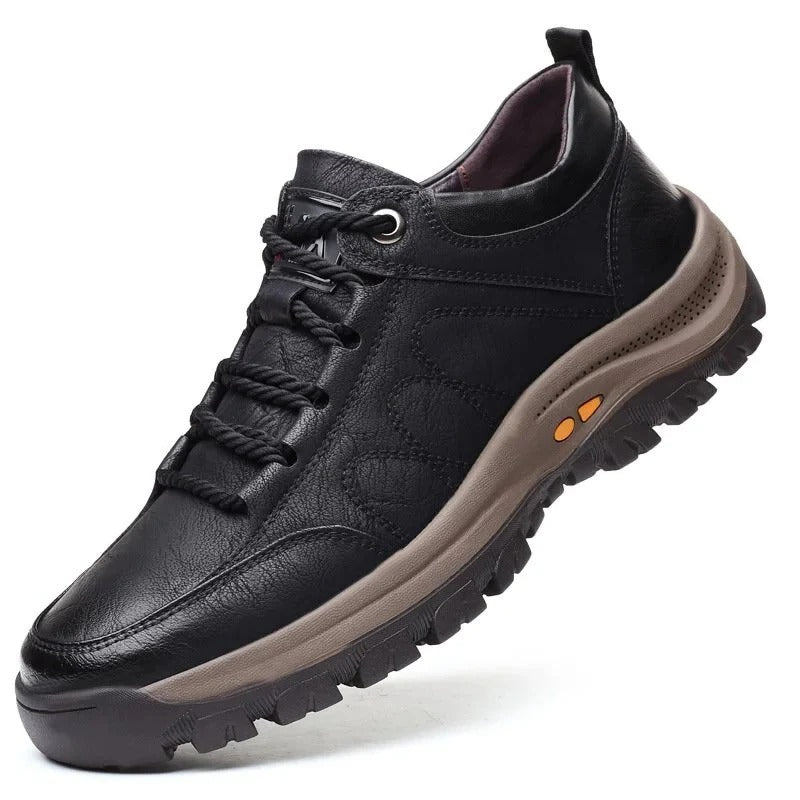 Ennio Waterdichte Leren Wandelschoenen